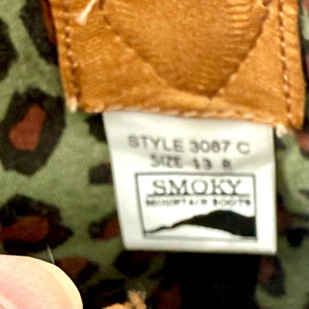 Smoky Mountain Boots rugged camo
